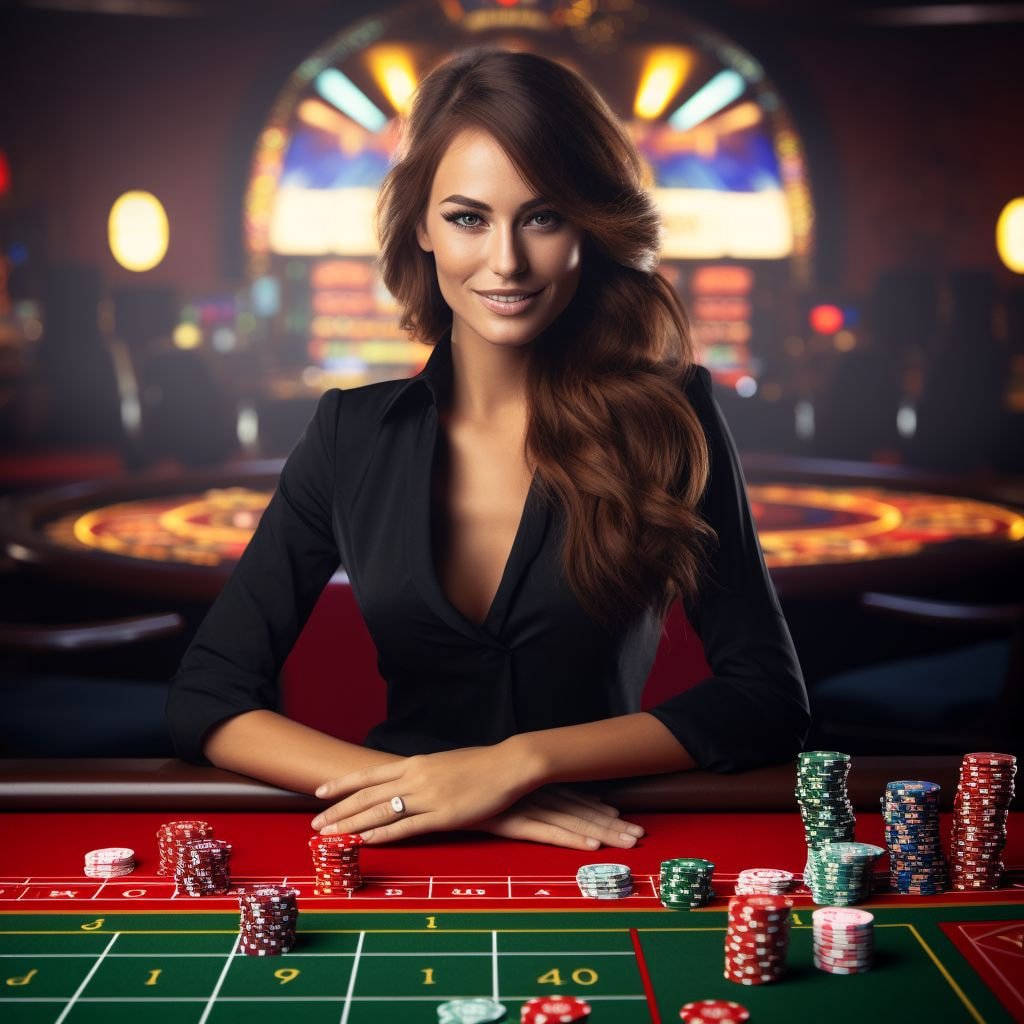Antarmuka permainan kartu live dealer di holyslot77 dengan studio multi-kamera